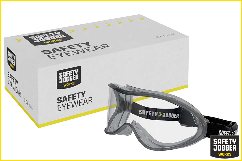 Safety Jogger SAREK Anti-Beschlag-Schutzbrille, klar Safety Jogger SAREK Anti-Beschlag-Schutzbrille, klar – Bild 2