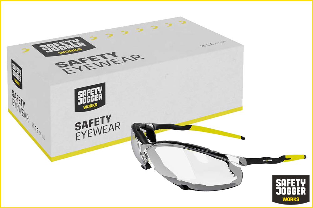 Safety Jogger TSAVO Anti-Beschlag-Schutzbrille mit herausnehmbarer Schaumstoffpolsterung, klar Safety Jogger TSAVO Anti-Beschlag-Schutzbrille mit herausnehmbarer Schaumstoffpolsterung, klar – Bild 2