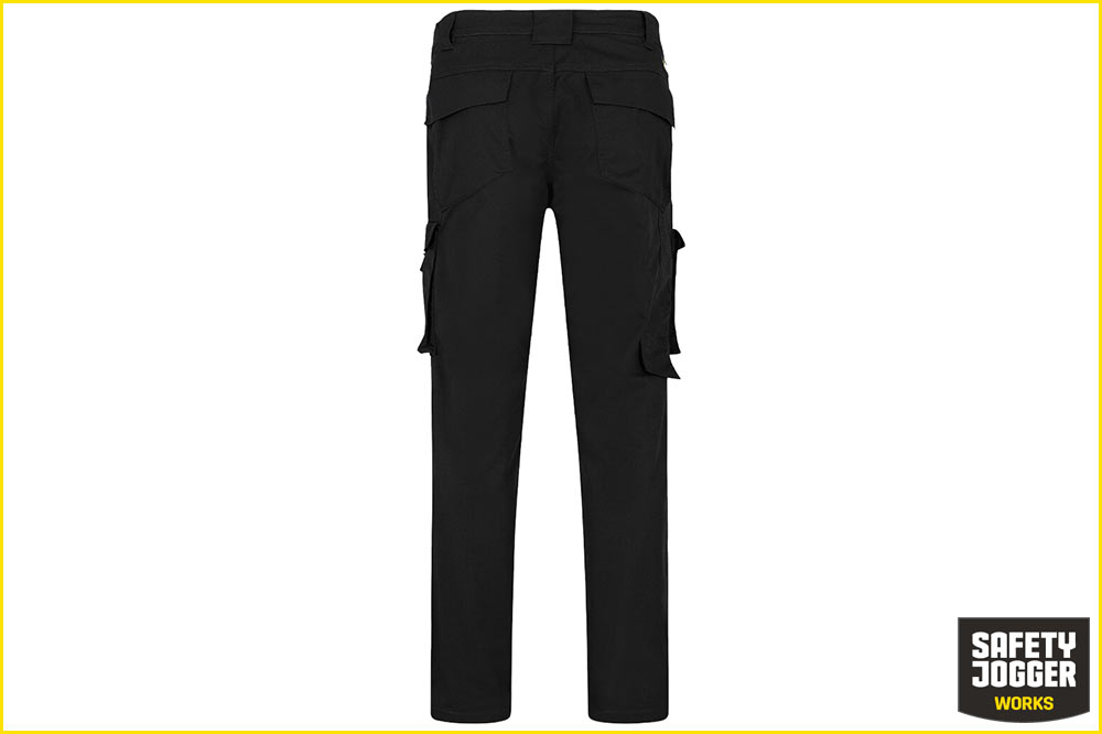 Safety Jogger Tirso-Hose Funktionelle Arbeitshose Freizeithose mit Komfortstretch, schwarz Safety Jogger Tirso-Hose Funktionelle Arbeitshose Freizeithose mit Komfortstretch, schwarz – Bild 6