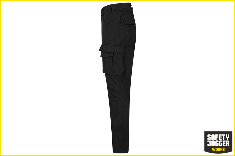 Safety Jogger Tirso-Hose Funktionelle Arbeitshose Freizeithose mit Komfortstretch, schwarz Safety Jogger Tirso-Hose Funktionelle Arbeitshose Freizeithose mit Komfortstretch, schwarz – Bild 4