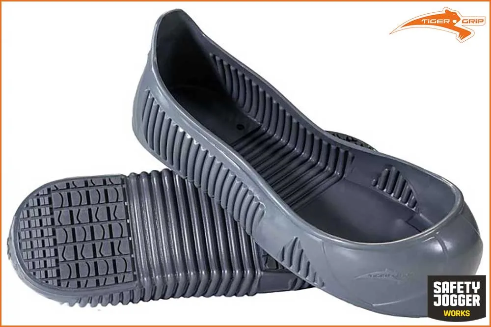 TIGER GRIP EASY MAX Rutschfester Überschuh, grau – Bild 2