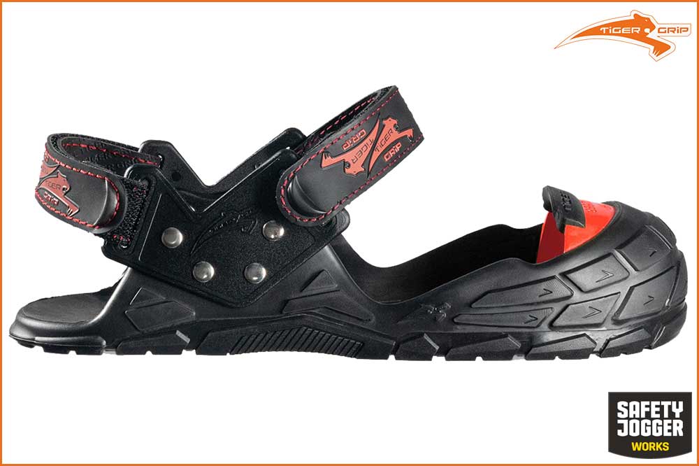 Ihr Schweizer Fachpartner für professionelles Reinigungsmaterial & Spezialreinigung TIGER GRIP VISITOR INTEGRAL Rutschfester Überschuh, schwarz