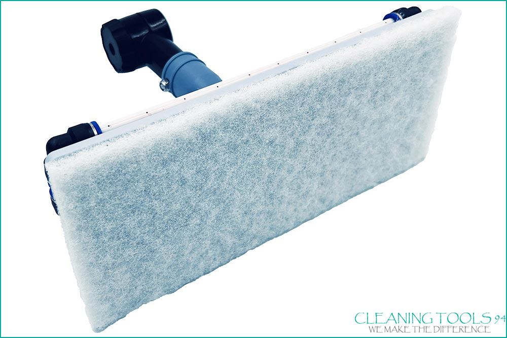 Cleaning Tools 94 Profi-Padhalter mit Rinsebar – Maximale Kontrolle bei der Glasreinigung Cleaning Tools 94 Profi-Padhalter mit Rinsebar, DIN-Winkeladapter