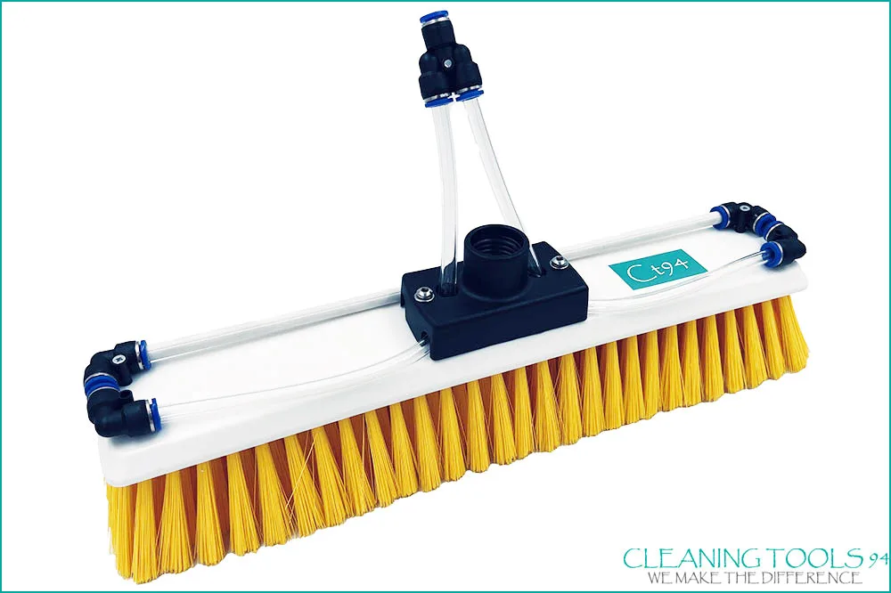 Cleaning Tools 94 Reinigungsbürste 40 cm für wasserführende Teleskopstangen, gelb