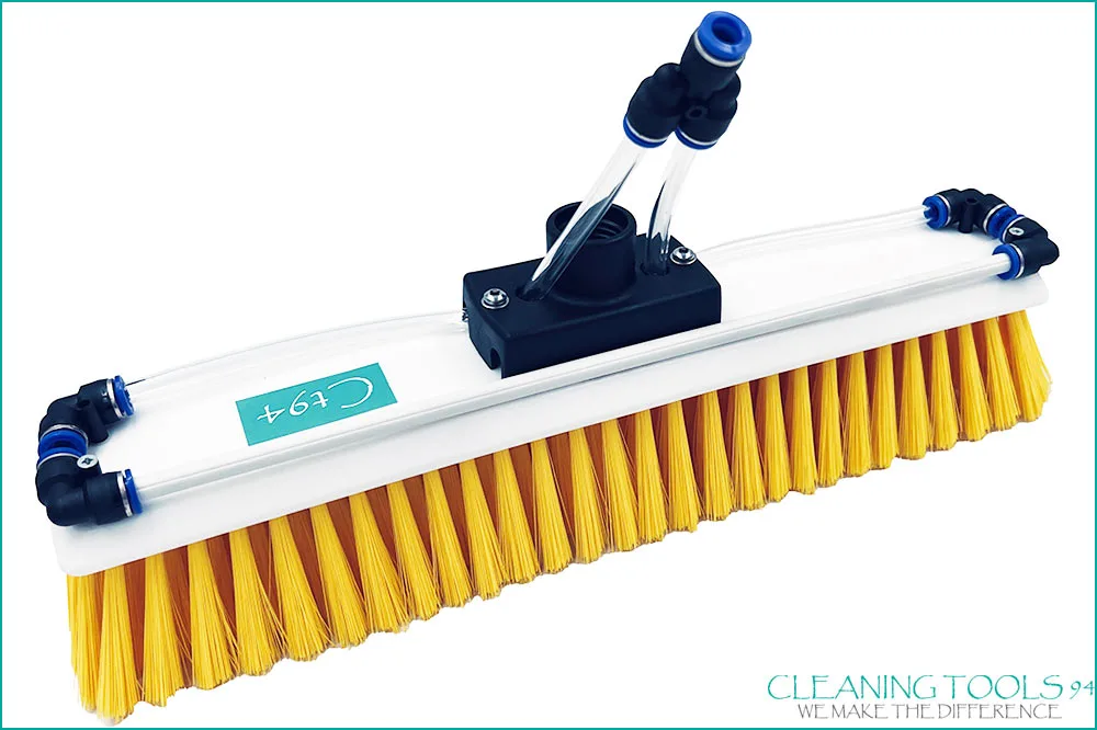 Cleaning Tools 94 Reinigungsbürste 40 cm für wasserführende Teleskopstangen, gelb