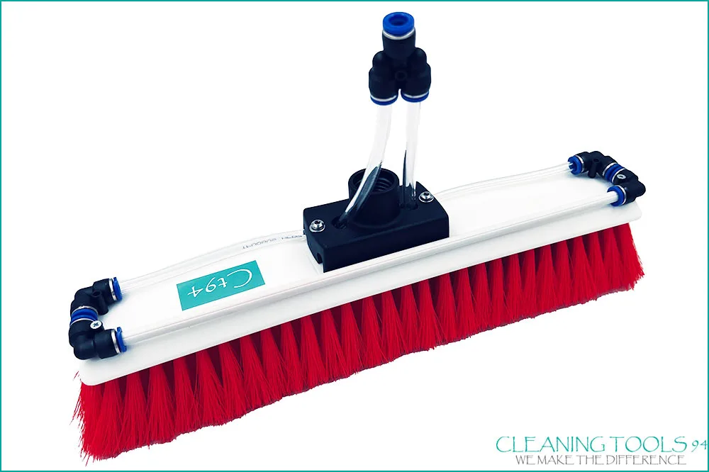 Cleaning Tools 94 Reinigungsbürste 40 cm für wasserführende Teleskopstangen, rot