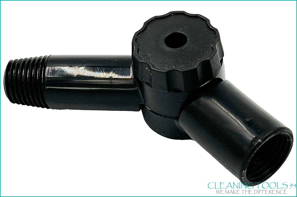 Ihr Schweizer Fachpartner für professionelles Reinigungsmaterial & Spezialreinigung Cleaning Tools 94 Winkeladapter kurz mit DIN-Gewinde aus Kunststoff