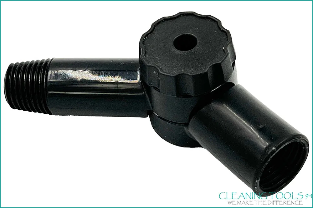 Cleaning Tools 94 Winkeladapter kurz mit DIN-Gewinde aus Kunststoff